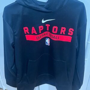 Nike Black Raptors Basketball Hoodie
